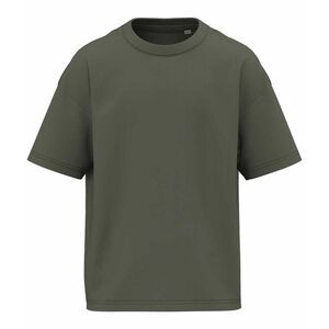 Native Spirit Childrens/Kids Oversized T-Shirt / Natural Khaki